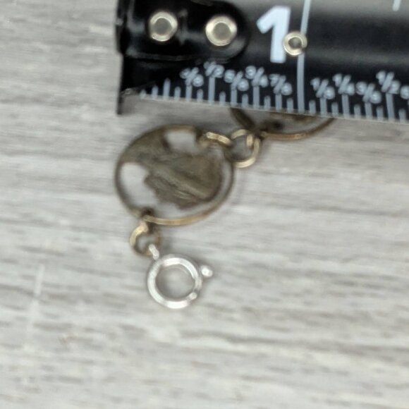 Vintage Mercury Silver Dime Cut Out Coin Bracelet - Picture 14 of 14